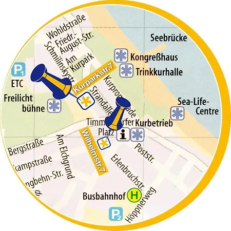 Moderne Kurparkresidenz Strand Pro * Timmendorfer Strand